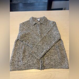 The Tog Shop zip up cardigan size XL
